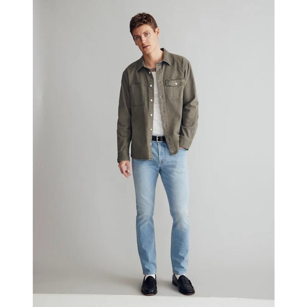 Madewell NWT Men's Athletic Slim Jeans COOLMAX Denim Homeway Wash‎ Size 40x32